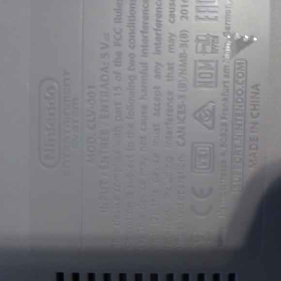 Nintendo Mini Console With 2 Controllers - Picture 4 of 4